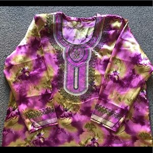 Dubai jalabiya maxi dress